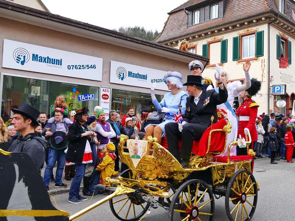 Impressionen vom Zeller Fasnachtsumzug