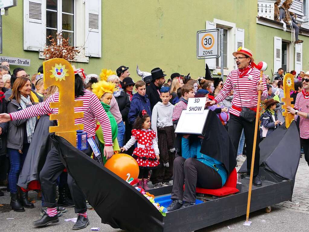 Impressionen vom Zeller Fasnachtsumzug