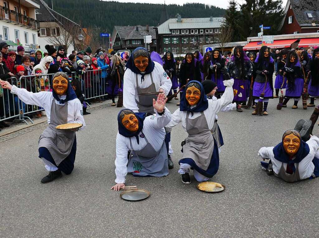 Beerte-Verkckler von der Narrenzunft Bondorf.