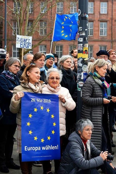 Der 26. Mai war hufig Thema: An dem Tag findet die Europawahl statt.  | Foto: Thomas Kunz