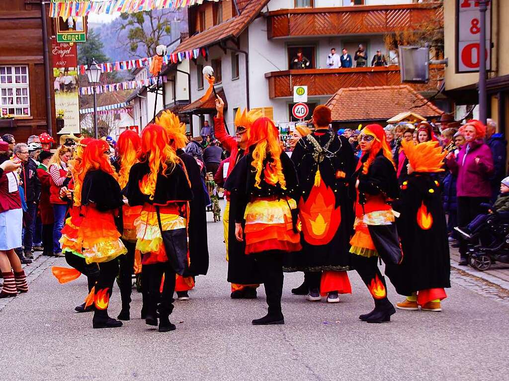 Fasnetumzug im Glottertal