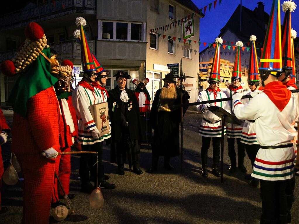 Eindrcke vom historischen Taganrufen der Elzacher Schuttig