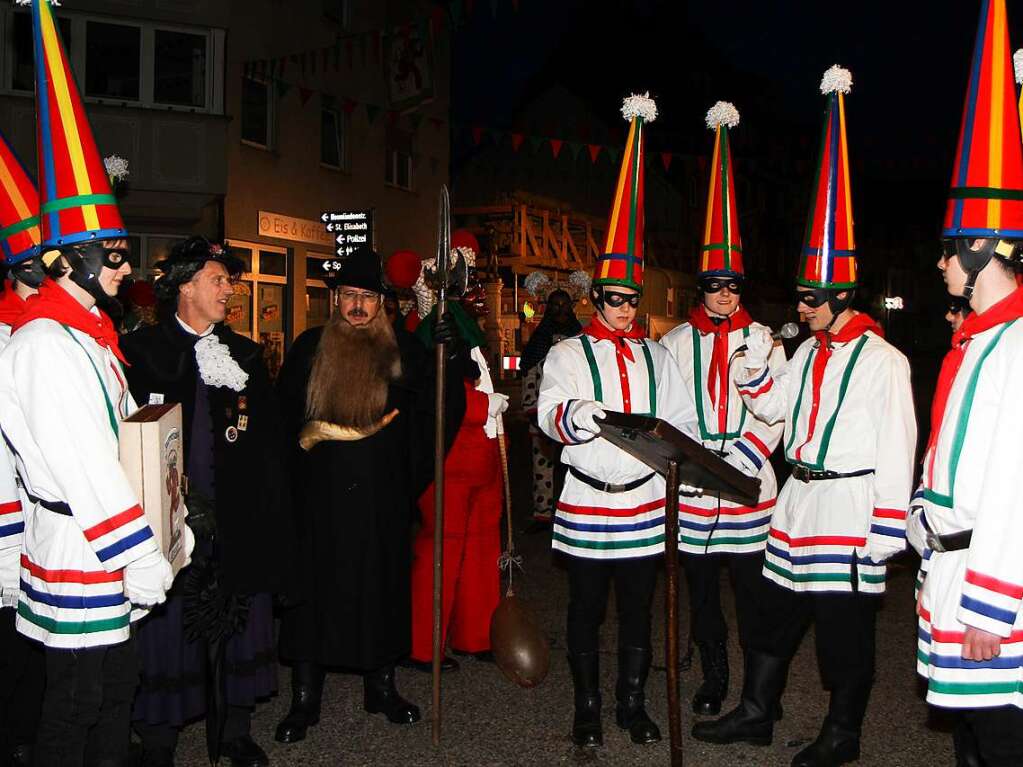 Eindrcke vom historischen Taganrufen der Elzacher Schuttig