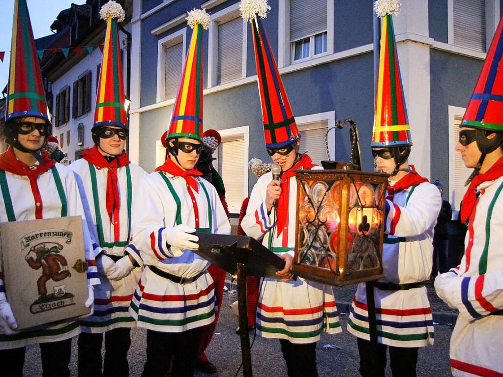 Eindrcke vom historischen Taganrufen der Elzacher Schuttig