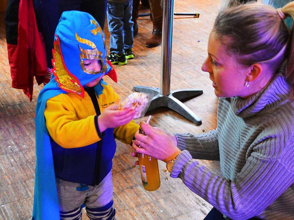 Am Rosenmontag regierten in Schopfheim und Fahrnau die kleinen Narren bei der Kinderfasnacht