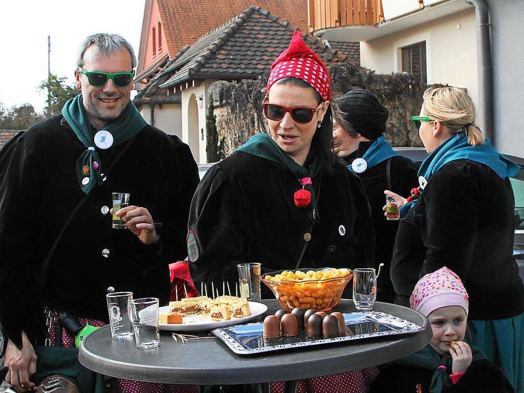 Impressionen vom Rosenmontagsumzug in Burkheim