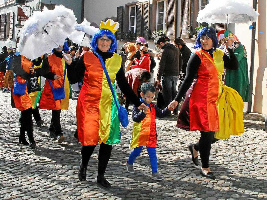 Impressionen vom Rosenmontagsumzug in Burkheim