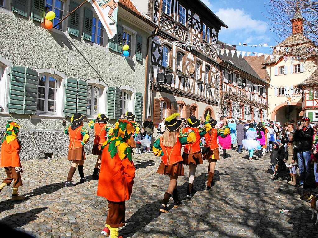 Impressionen vom Rosenmontagsumzug in Burkheim