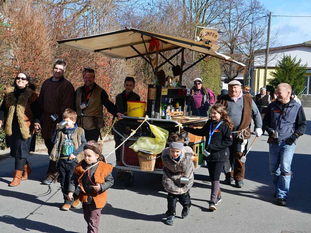 Impressionen vom Rosenmontagsumzug in Oberbergen