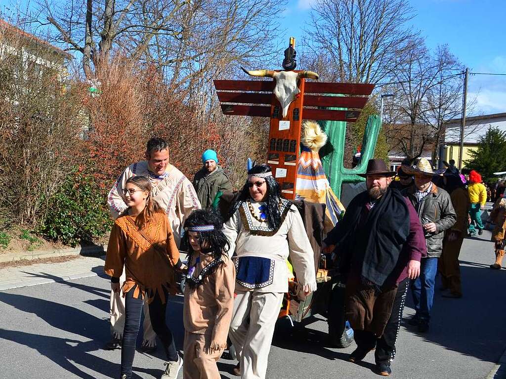 Impressionen vom Rosenmontagsumzug in Oberbergen