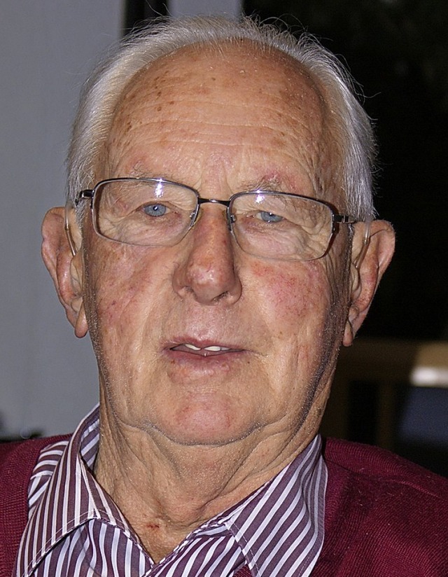 Adelbert Baumgartner ist 87-jhrig  gestorben.  | Foto: Werner Probst