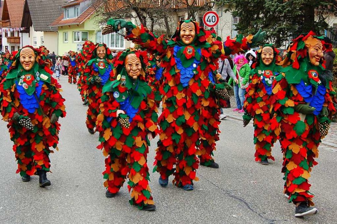 Klein aber fein Der Umzug in Glottertal Glottertal Badische Zeitung