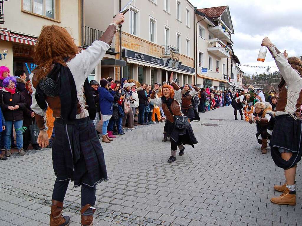 Fasnetumzug in St. Blasien