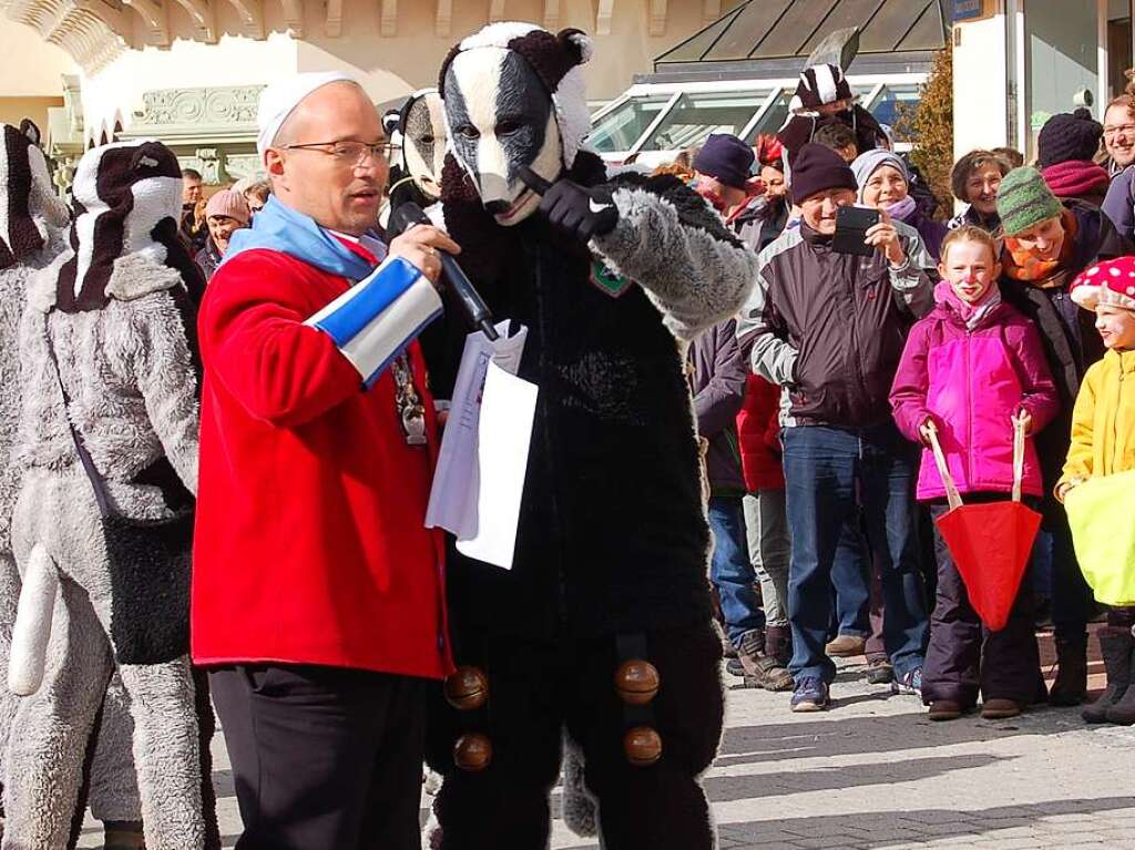 Fasnetumzug in St. Blasien