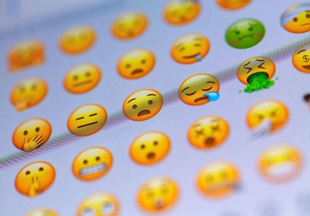 Fr jedes Gefhl das passende Zeichen: Emojis fr Messenger-Nachrichten.   | Foto: dpa