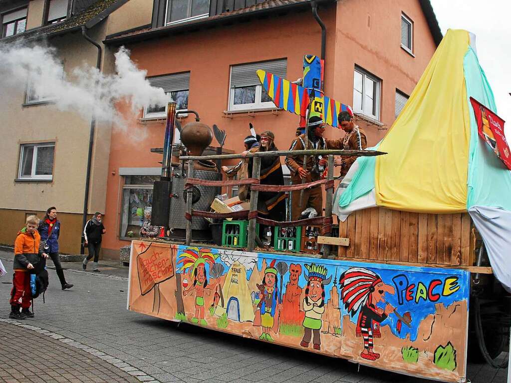 Impressionen vom Fastnachtsumzug in Achkarren