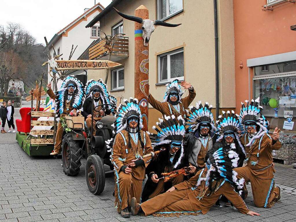 Impressionen vom Fastnachtsumzug in Achkarren