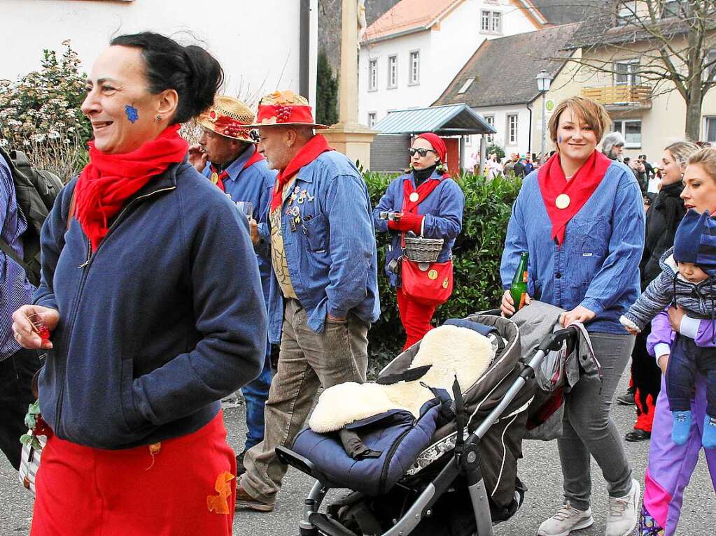 Impressionen vom Fastnachtsumzug in Achkarren