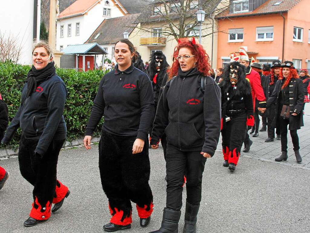 Impressionen vom Fastnachtsumzug in Achkarren