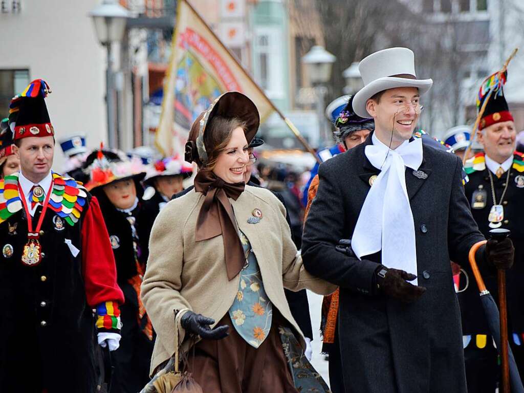 Immer wieder lohnenswert: ein Besuch Offenburgs am Fasentzischdig. <?ZP?>
