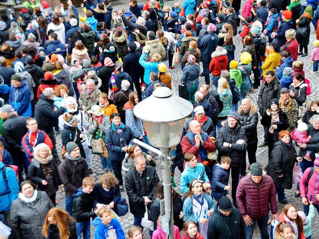 Immer wieder lohnenswert: ein Besuch Offenburgs am Fasentzischdig. <?ZP?>
