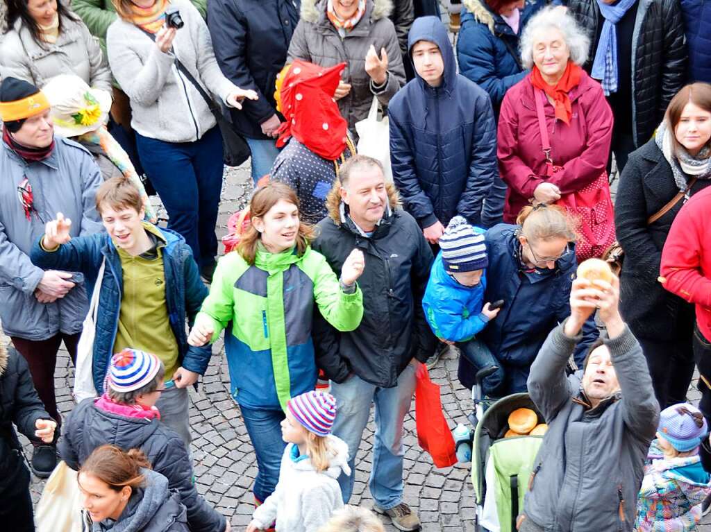 Immer wieder lohnenswert: ein Besuch Offenburgs am Fasentzischdig. <?ZP?>
