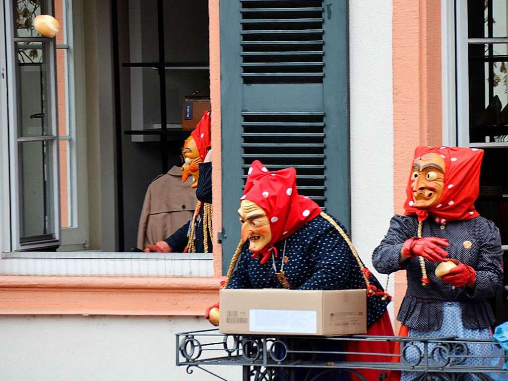 Immer wieder lohnenswert: ein Besuch Offenburgs am Fasentzischdig. <?ZP?>
