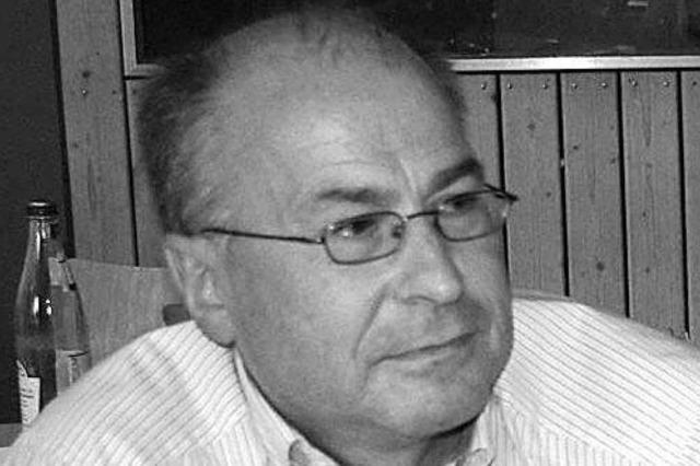 Der langjhrige Eichstetter Amtschef Dieter Rinklin ist gestorben