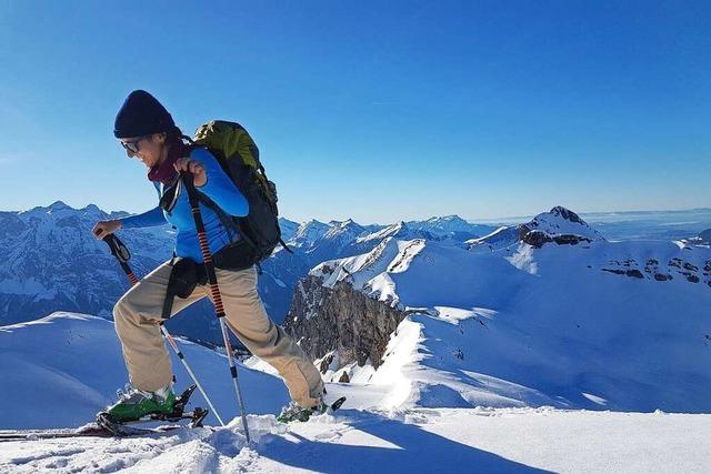 Abseits des Pistentrubels: Unterwegs mit Freiburger Skitourengehern