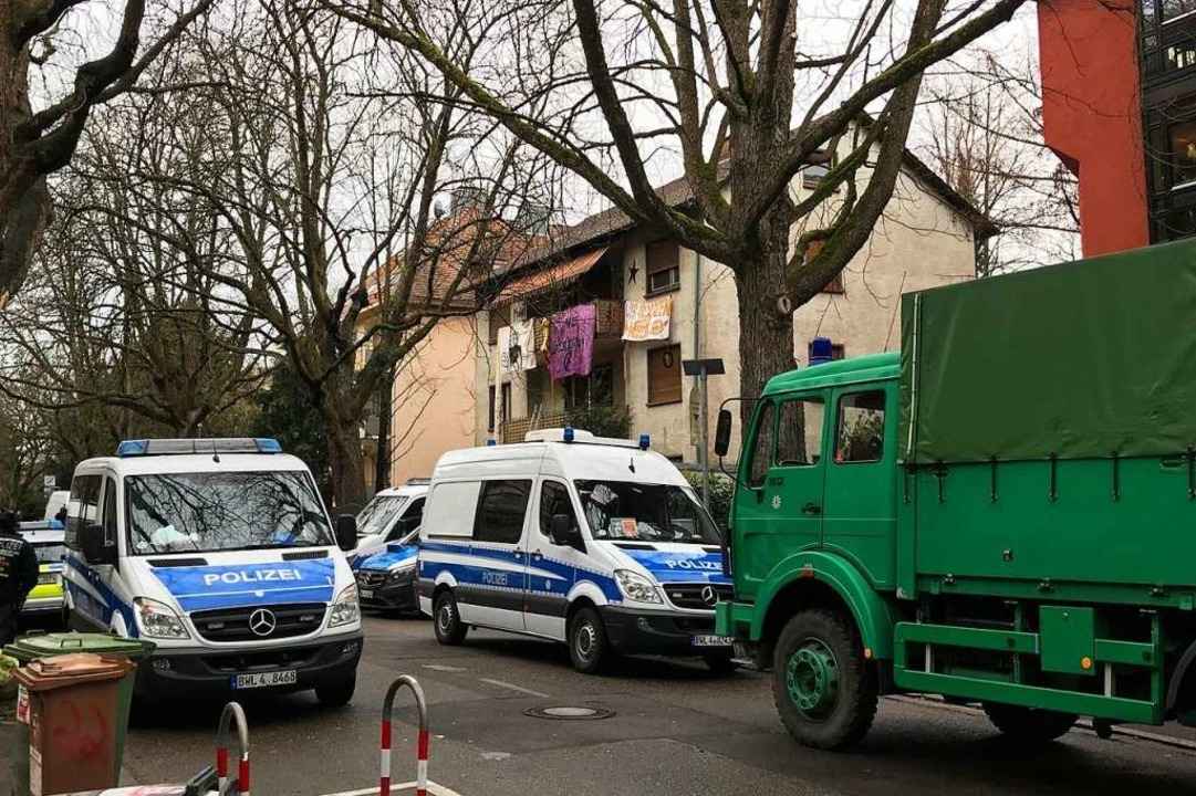 Einsatz in der Mozartstra�e  | Foto: Bernhard Amelung