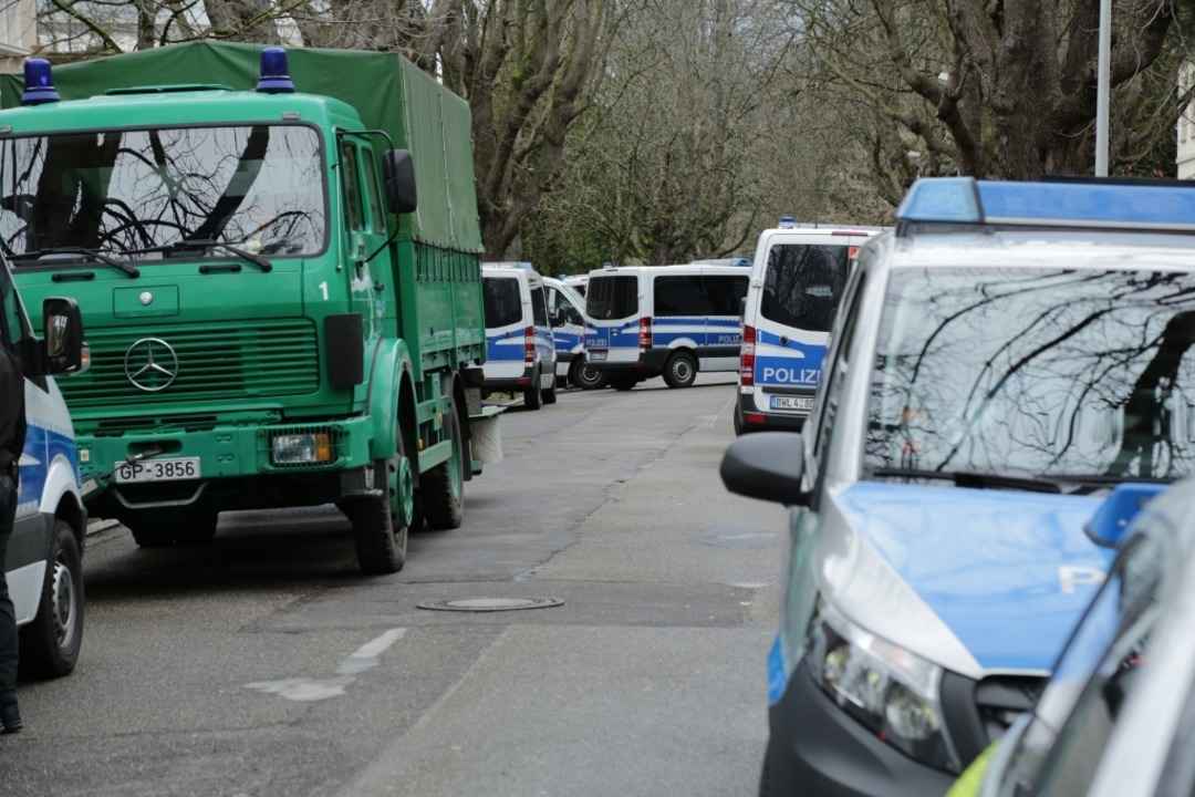 Einsatz in der Mozartstra�e  | Foto: Jonas Hirt