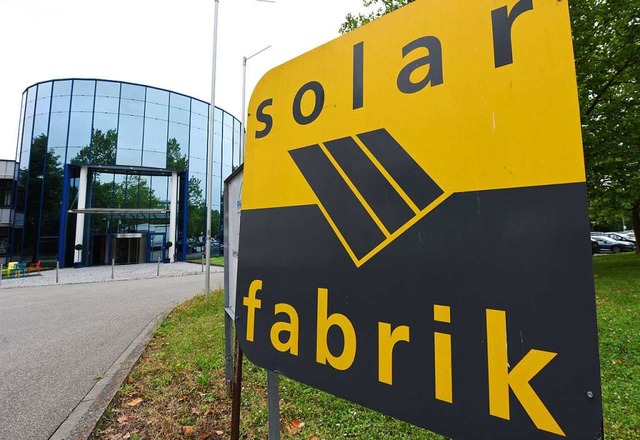 Beim Insolvenzverfahren der Freiburger Solar-Fabrik ist noch einiges zu tun.  | Foto: dpa