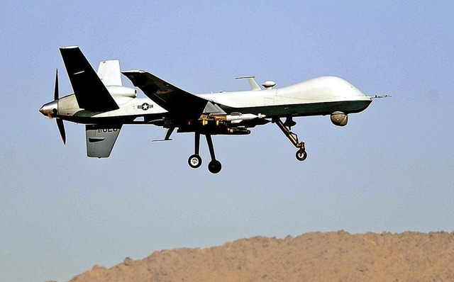 US-Drohne im Einsatz  | Foto: afp