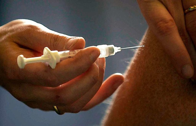 Gegen Masern schtzt eine Impfung.  | Foto: dpa