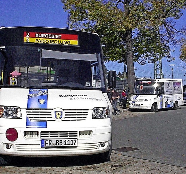In Bad Krozingen gibt es schon Brgerbusse.   | Foto: Verein