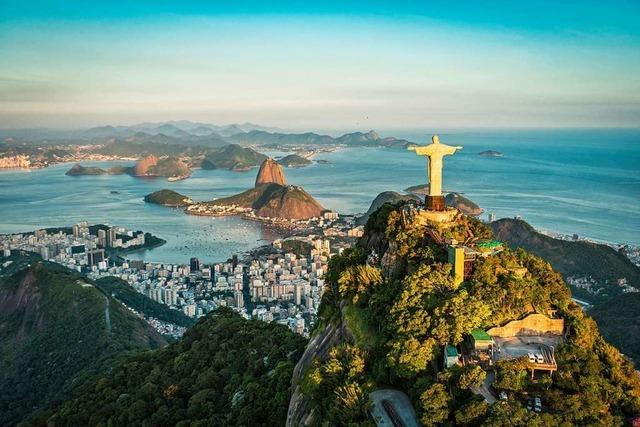 So farbenfroh ist die Millionenmetropole Rio de Janeiro