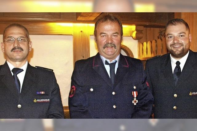 40 Jahre fr die Feuerwehr engagiert