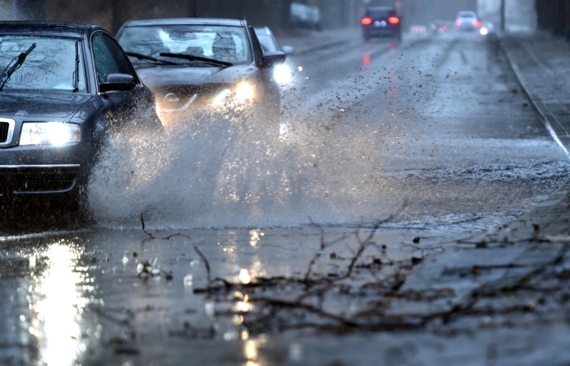 Sturm Eberhard brachte Ben und viel Regen.  | Foto: dpa