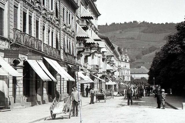 Wie der Friedrichring in Freiburg vom Weinbaugebiet zur Geschftsmeile wurde