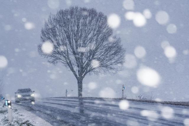 Regen, Wind, Schnee – Wochenstart im Sdwesten ist wechselhaft