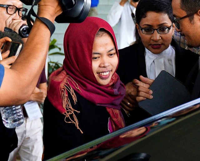 Darf zurck nach Indonesien: Siti Aisyah   | Foto: dpa