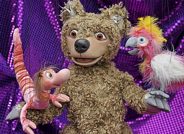 Auch Marionetten beteiligen sich and er Puppen-Parade.   | Foto: PR