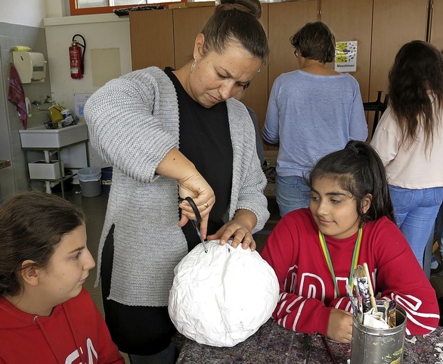 In der Hasenwerkstatt der Fritz-Boehle-Schule  | Foto: Georg Vo