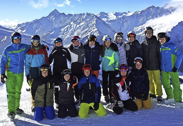 Skiclub Maulburg unterwegs: Die jungen... hatten zumeist Glck mit dem Wetter.   | Foto: Verein