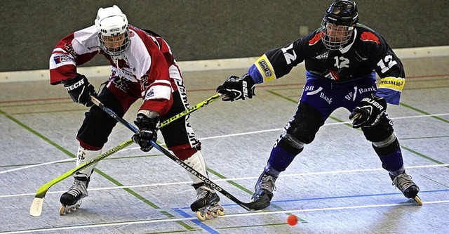 Breisgau Beasts kommen frs Hockey-Projekt nach  Waldkirch.   | Foto: Seeger