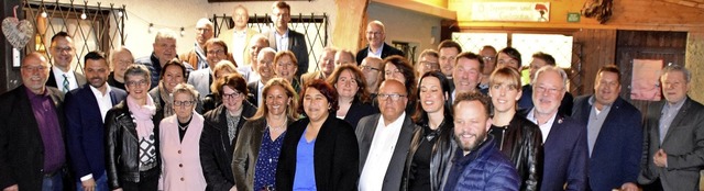 Kandidatinnen und Kandidaten der CDU-Liste fr die Gemeinderatswahl am 26. Mai.   | Foto: Barbara Puppe
