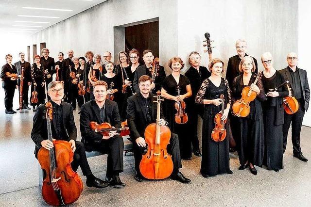 Das Freiburger Barockorchester präsentierte sein Programm 