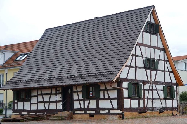 Das historische   Gaus-Haus in Denzlingens Ortsmitte  | Foto: Sebastian Krger