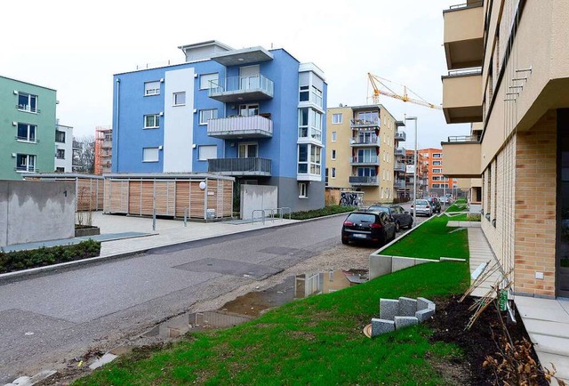 Im Baugebiet Gutleutmatten sollen Wohnungen fr ber 1000 Menschen entstehen.  | Foto: Ingo Schneider