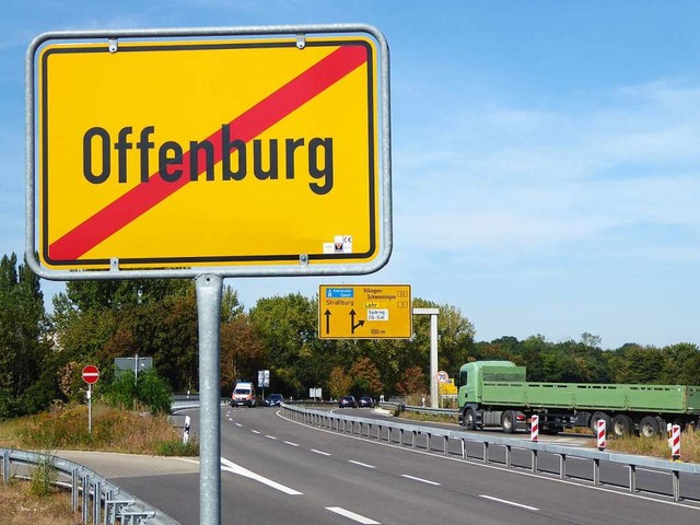 Bislang hat Offenburg nur einen Autoba...lagte Oberzentrum der Ortenau bringen.  | Foto: Helmut Seller